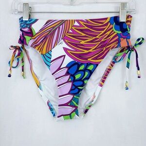 NEW Trina Turk Colorful High-Waisted Bikini Bottom